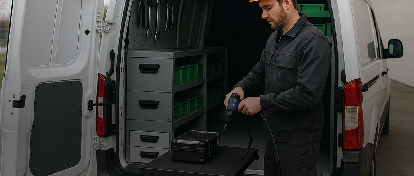 6 Ateliers Mobiles pour les interventions sur site